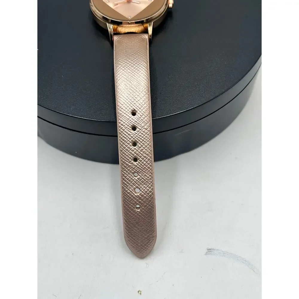 Juicy Couture Black‎ Label JC/1234RGPK Heart Diamond metallic rose gold Watch